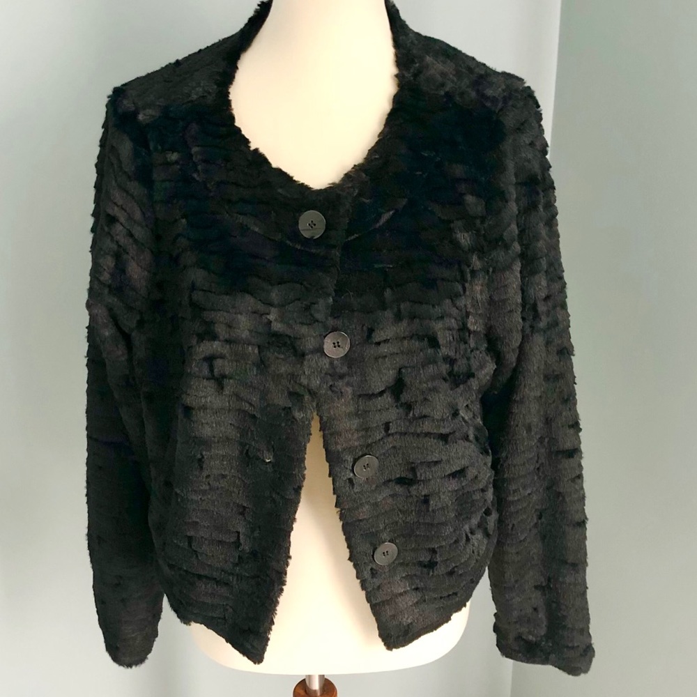Torrid Faux Fur Jacket Size 1x